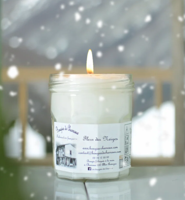 Bougie "Fleur des neiges" image